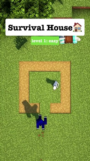 Minecraft Survival House🏠#Minecraft #minecraftbuilding #minecraftbuilds #minecrafttutorial #tutorials #recommendations #fypシ