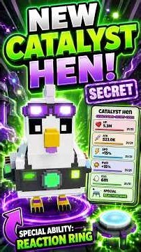 The NEW SECRET Catalyst Hen Is INSANE! | Grow a Chicken Fighter Roblox