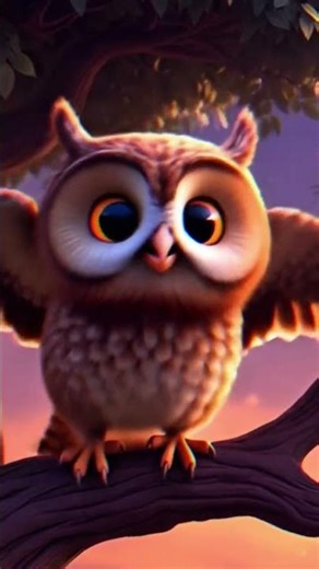 Η κουκουβάγια | Παιδικό τραγούδι | Μελωδάκια