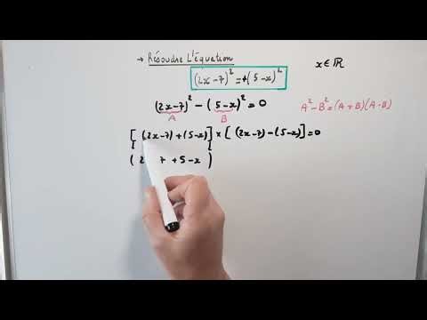 🎯 CRPE Maths : factorisation, équation produit nul et identités remarquables