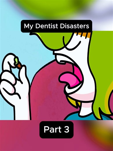 My Dentist Disasters #animations #animated #funnyvideo #vrialvideo #fyp