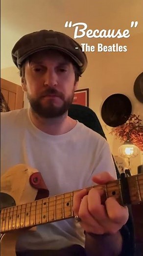 “Because” by The Beatles. Abbey Road Guitar cover Rotary “Leslie” speaker pedal demo.