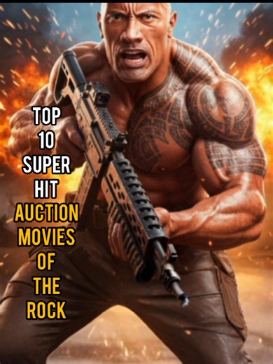 Top 10 Superhit Action Movies of The Rock