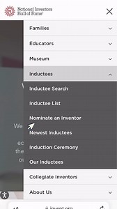 The National Inventors Hall of Fame® honors visionaries whose patented inventions have transformed our world, and we need your help to recognize another great inventor! Nominate an innovator for induction today. https://bit.ly/3m4I0TW #Nomination #HOF #Inductee | National Inventors Hall of Fame | Facebook