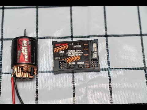 GT Power Bluetooth Version Sound and Light System for Radio-Controlled Cars unboxing and overview