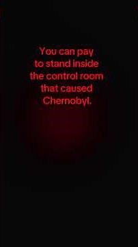 You Can Tour the Control Room That Caused Chernobyl #darktourism #uncomfortablehistory