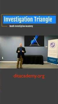 Scene investigation triangle.