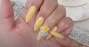 How To Make 3D Acrylic Flower Spring Nails