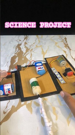 Simple Science Projects for Class 8 | Easy School Project at home #scienceproject #shorts