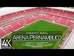 【4K】🇧🇷⚽ Arena Pernambuco from Above 🔥 Recife BRAZIL 2024🔥FIFA World Cup 2027 Wolf Aerial™ Drone Film