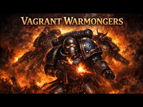 VAGRANT WARMONGERS (OBSIDIAN PRODUCTIONS)(WARHAMMER 40K)(MUSIC)(NIGHT LORDS)