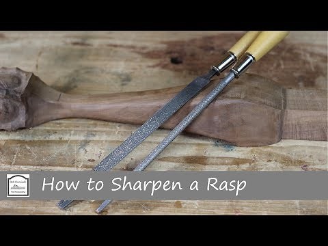 How to Sharpen a Rasp