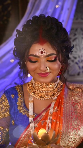 2.3K views · 117 reactions | TRADITIONAL BENGALI RECEPTION LOOK.._ . BLUSH BY MONALISA STUDIO & ACADEMY_ . CONTACT: 9432153599_ . Bridal booking & Course related any queries_ Call/Whatsapp: 9432153599 . . #blushmonalisa #blushbymonalisa #mua_monalisa #kolkata_artist #explorepage #kolkata_igers #bride #bengalibride #explore #realbride #traditional #traditionalwear #bengali #bengalitradition | BLUSH By Monalisa Makeup & Academy an ISO 9001:2015 Certified | Facebook