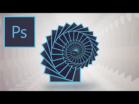 Photoshop CC Tutorial: How to use the Step and Repeat & Transform Again Shortcuts!