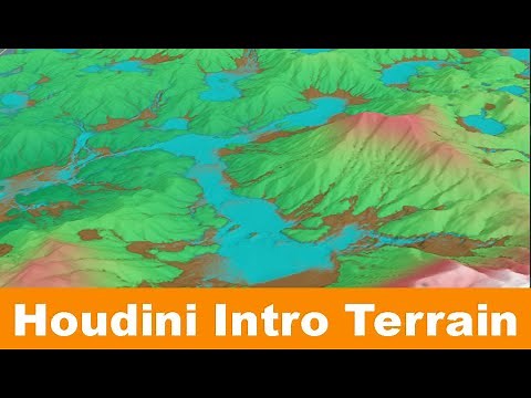 Houdini Beginner Tutorial Create a Terrain