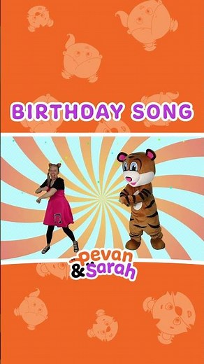 Dance and movement for kindergarten | Birthday Song | Pevan & Sarah