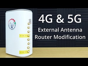 4G/5G SMA Port External Antenna Router Modification (How to order from Router-Mods)