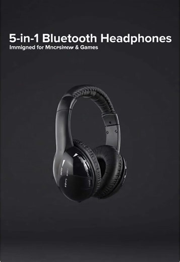 🎧Discover the true Audio Excellence. Looking for the perfect blend of style,comfort, and high-fidelity sound?#headphones #overearheadphones #wirelessheadset #gamingheadset #budgetheadset