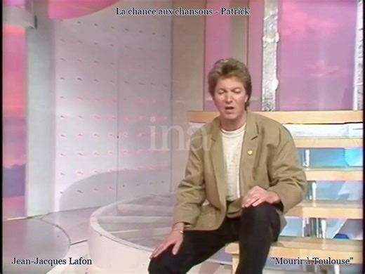 21K views · 637 reactions | La chance aux chansons (13/06/1988) ✨Jean-Jacques Lafon✨ Mourir à Toulouse | La chance aux chansons - Patrick | Facebook