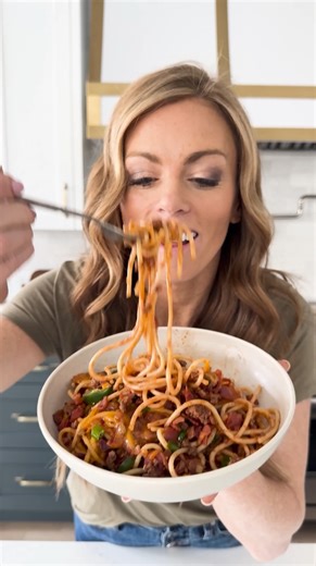 15K views · 92 reactions | Recipe here: https://therecipecritic.com/cowboy-spaghetti/ Upgrade your spaghetti with some cowboy fixings. It’s a hearty American version of a classic dish that everyone will love! | Tried and True Recipes | Facebook