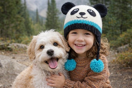 Panda Bear Hat Knitting Pattern • Beginner DIY Winter Beanie (PDF Pattern) - Etsy Australia