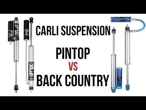 Carli Suspension Back Country VS Pintop Fox or King Shocks?