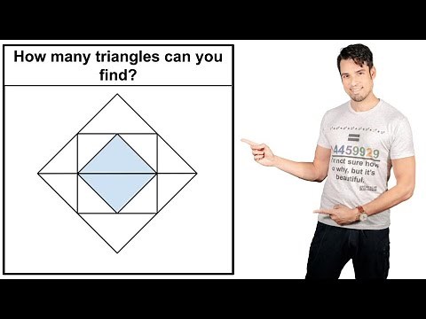 🔺 How Many Triangles Can You Find? 🧠 Ultimate Brain Teaser Challenge! 🔺