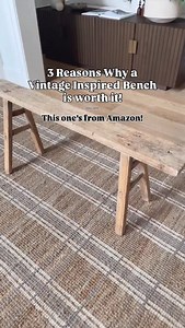 🍋 Follow Comment SEND BENCH and add this narrow, rustic bench to your home. It’s so versatile it works great in any space. Bedroom, entryway, or living room. 📌How to SHOP 1. Hit the Follow button first then comment SEND in order to easily see my links! 2. If you don’t see the link immediately, shop through the LINK in my BIO Modern Home Home decor Home styling Interior styling Kitchen styling Transitional design Interior stylist Amazon home finds Amazon kitchen Functional home Home organizing 