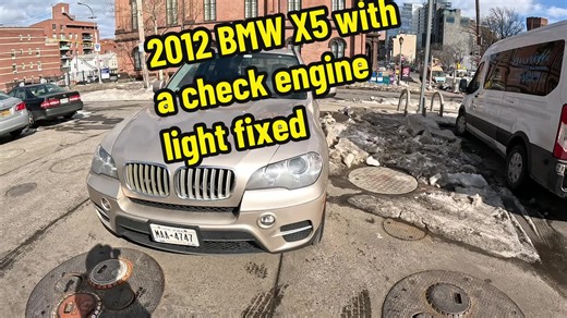Fixing a Check Engine Light in a 2012 BMW X5