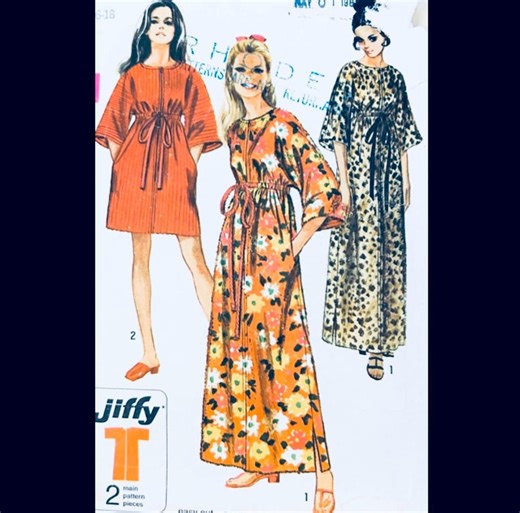 Simplicity 8551 L, Bathrobe Sewing Pattern, Robe Patterns, Womens Robe Pattern, Jiffy Pattern, Caftan Pattern, Easy Patterns to Sew - Etsy