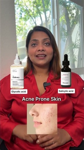 Glycolic acid or salicylic acid? #dermrating #skincare #dermatology #glycolic #salicylicacid