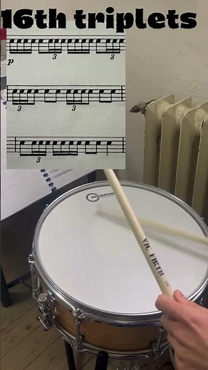 16th Triplets + 16th Note Rhythm Practice for Beginners