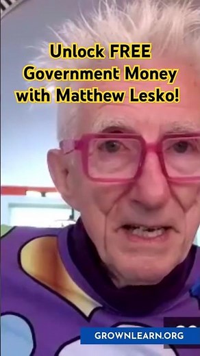 FREE Government Money with ‪@MatthewLesko‬