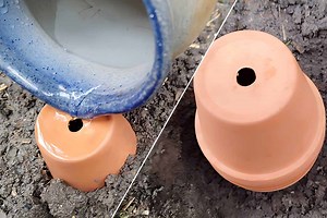 Un tuto pour fabriquer des ollas en moins de 10 min pour économiser l'eau d'arrosage de vos tomates