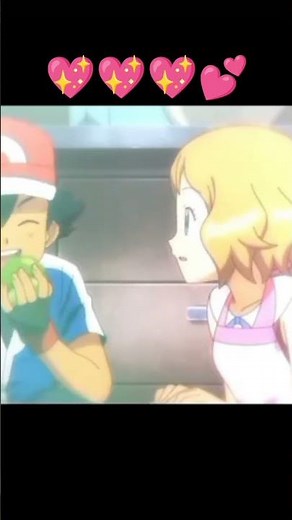 Ash & Serena’s Sweetest Pokémon Moment 💖✨ | Pokémon XY #Ash #serena #Ash and serena #edite #love💕❤️🌹