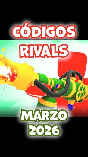 🔫 Códigos Rivals Marzo 2026 #roblox