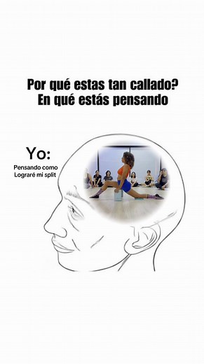 Aquí pensando cómo lograré mi split #split #spagat #rutinadeflexibilidad #clasesdeflexibilidad #flexibilidad