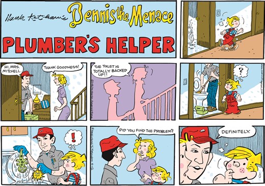 Dennis The Menace Comic Strip 2026-04-12 | Comics Kingdom
