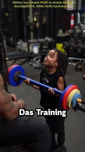 He trained his son from a young age 😲