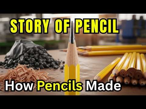 Story Of Pencil:How Are Pencils Made Step by Step? Most People Don’t Know
