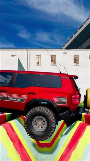 Testing Car Suspension on the Deepest Ramp BeamNG.drive