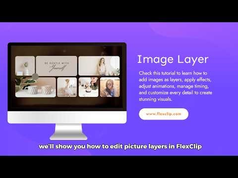 How to Edit Image Layers in FlexClip