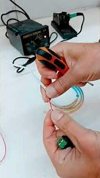 Jak lutować taśmę LED COB? Taśma LED COB. Jak podłączyć taśmę LED?#shorts