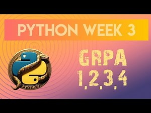 PYTHON | WEEK-3 | GRPA 1,2,3,4| IITMBS #iitmbs #python