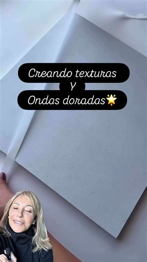 Silvia Beatriz on Instagram: "🧡🌟 creando texturas 🫣 y necesitamos pasta para modelar, cinta de pintor y pintura dorada🌟✅ Para crear tenemos que soltar los miedos y comenzar a jugar con posibilidades…, no es cierto??😄 #artesanal #creatividad #arte #artista #artist 🎥 @ amamschool💚🧡 Escuela de Arte Thanks for sharing 🙏🧡"