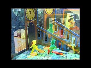 Vintage Milton Bradley 1970 Which Witch? 3D Board Game Haunted House Halloween Theme