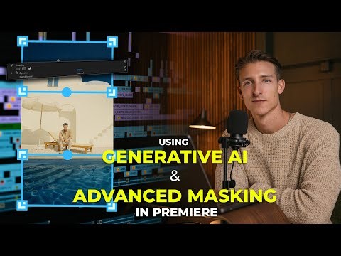 Using Photoshop Generative Fill & Masking in Premiere Pro to Replace a Background | Adobe Video