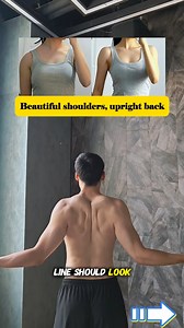 37K views · 367 reactions | Daily scapula squeezes, external rotations, high pulls, and double-arm back pulls help eliminate neck hump, define a straight shoulder line, and build an upright upper back while correcting rounded shoulders. Do you train your shoulders and upper back regularly? #shoulderworkout #uprightposture #backstrength #posturecorrection #upperbodytraining | Taichi Guide | Facebook