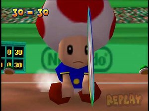 Mario Tennis 64 Moonlight Cup - Toad