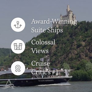 Wake Up to Castles 🏰 Along the Rhine and Moselle Rivers, castles don’t appear once—they appear constantly. Morning coffee with turrets. Afternoon strolls through medieval strongholds. Golden-hour views straight out of a fairytale. This isn’t just scenery. It’s storytelling—seen from the water. #AvalonInView #CruisingElevated https://bit.ly/4a1Dfou | Avalon Waterways